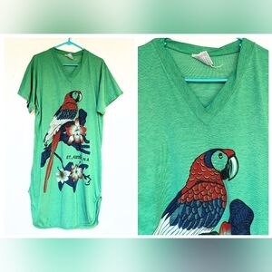 Vintage St. Maarten Cruise Wear T-shirt Dress